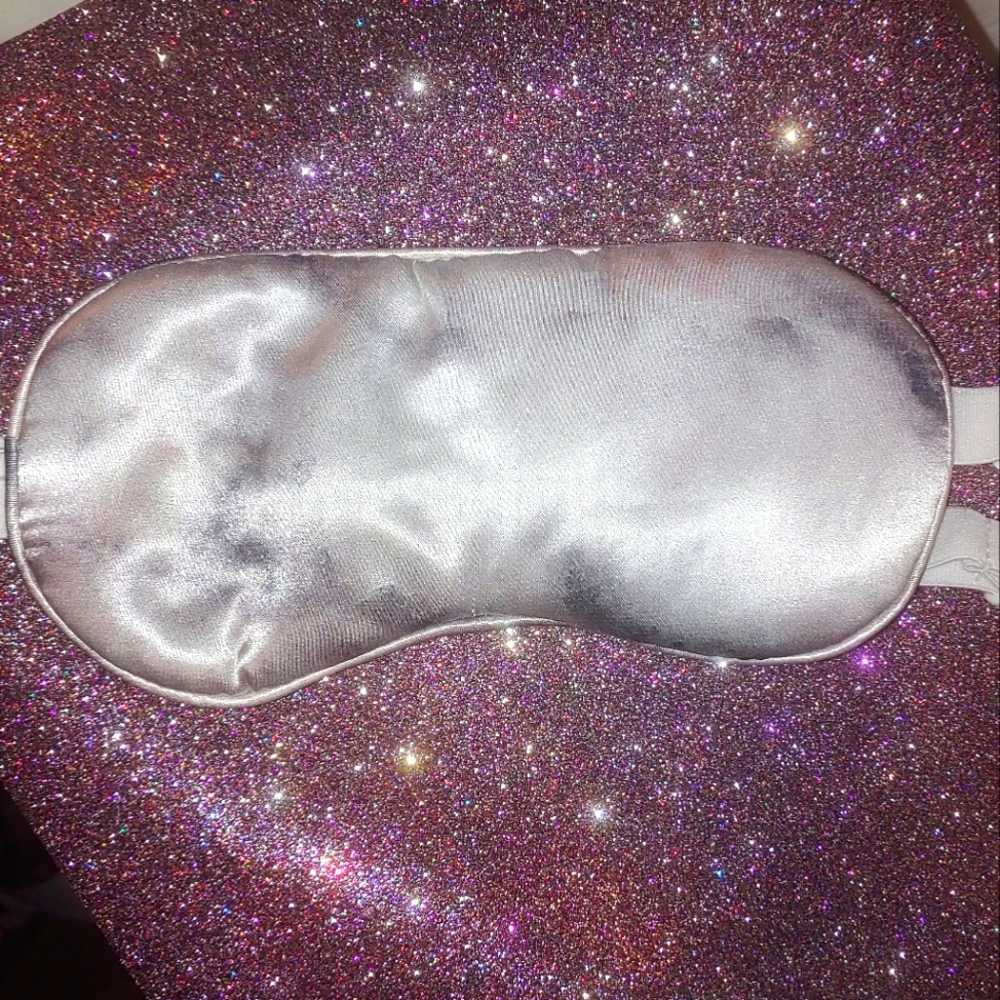 Marble Satin Eye Sleep Mask kitsch